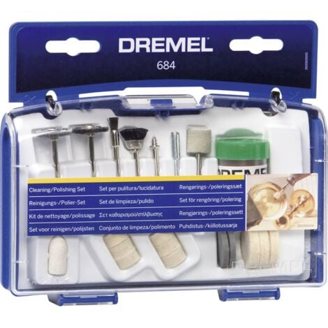 Dremel C681 Coffret de 20 accessoires pour Travail du bois avec outils  multi-usages Dremel