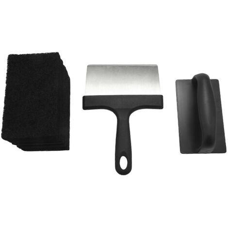 Kit de nettoyage polyvalent pour plaques de cuisson et grils -