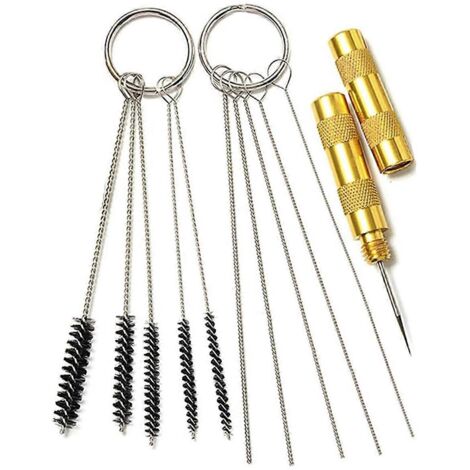 Kit de nettoyage pour aérographe, kit d'outils de nettoyage et de réparation pour pulvérisateur --
