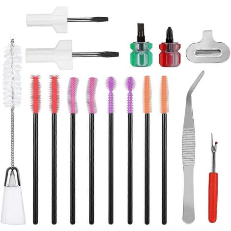 Kit de nettoyage pour machine à coudre (16 pièces), machine à coudre--
