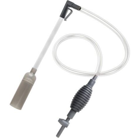 Kit de nettoyage pour siphon d'aquarium - Avec bec de canard et mini tête d'aspiration - Idéal pour changer l'eau, nettoyer le sol et les coins