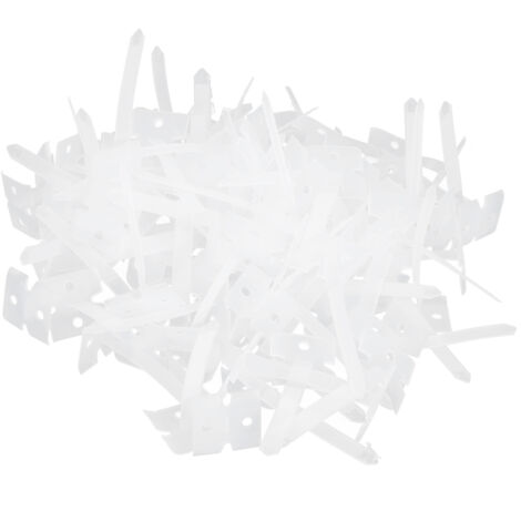 Kit de nivellement de carrelage 100 pièces, clips et entretoises pour pose de sols et murs, outils de pose de carrelage DIY