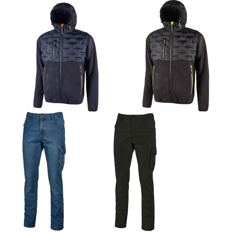 U-Power ST302DB Christmas Box Veste Spock bleue et jeans Jam avec gants gratuits - M