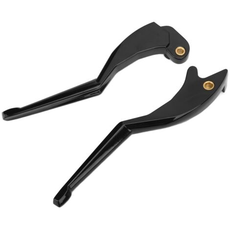 Kit de palancas de freno y embrague de aluminio  2 piezas  Modelo Scout 2015-2016  Negro brillante
