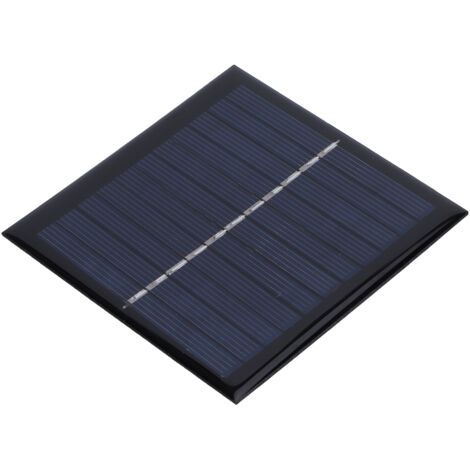 Kit de panel solar de polisilicio de 1 W y 5,5 V para baterías de 3,7 V a 5 V – Módulo de carga solar de alta eficiencia