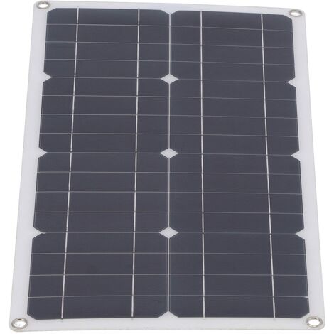 Kit de panneau solaire 100w, faible efficacité lumineuse, chargeur de batterie de panneau solaire 100w à haute efficacité de conversion pour l'escalade de navires