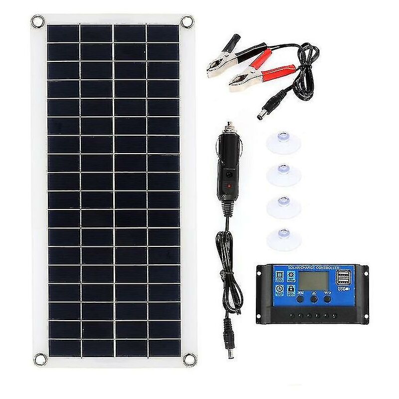 Kit de panneau solaire 300w complet Usb 12v avec cellule