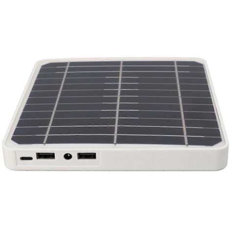 Kit de panneau solaire étanche 20W, chargeur solaire portable --