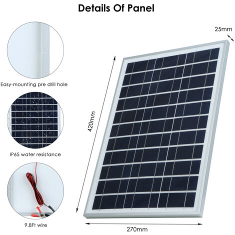 Kit de panneau solaire Flexible 60W DC 5V 18V, étanche IP65, Charge Portable pour l'extérieur