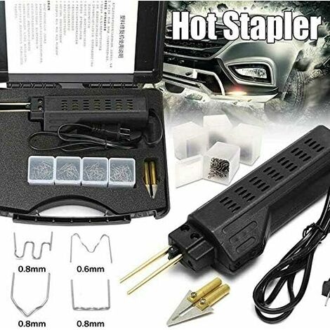 Kit de Pare-chocs Chaud Agrafeuse Plastique de Soudage Soudeur Dent Repair Voiture, Carrosserie Fender Carénage Réparation Machine,d'agrafes chaud de HPW, machine de soudure plastique d'agrafe de PVC