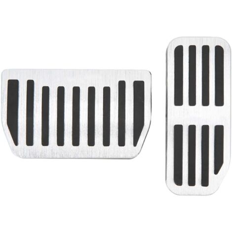 Kit de Pédales de Frein, Pédale D'accélérateur de Frein de Remplacement en Alliage D'aluminium Antidérapant pour Jaguar F E I PACE XE XF