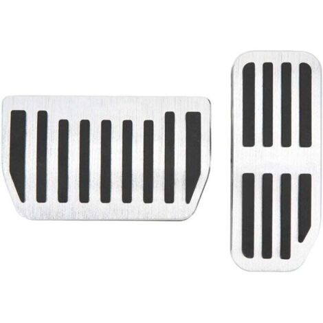 Kit de Pédales de Frein, Pédale D'accélérateur de Frein de Remplacement en Alliage D'aluminium Antidérapant pour Jaguar F E I PACE XE XF