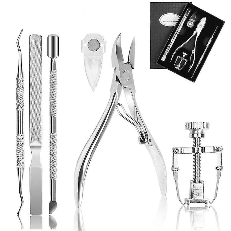 Kit de pédicure pour le traitement des ongles incarnés, 6 pièces