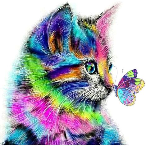 5D Diamond Painting 40 x 30cm. Cadeaux pour Enfants DIY Canevas Diamant Kit Complet Peinture Décorative de Mode Kit Broderie Diamant pour Débutant Peinture Diamant Jolie Fille