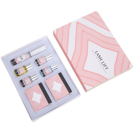 Kit de Perm pour Cils et Sourcils 27ml - Effet Courbé Longue Durée, Outils de Mise en Plis Doux