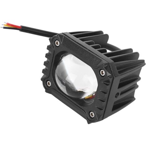 Kit de Phares Antibrouillard LED Noirs de 4 Pouces, Haute luminosité, étanches, Résistants aux Chocs, pour Camions, Voitures, SUV, Illuminez Votre Chemin A