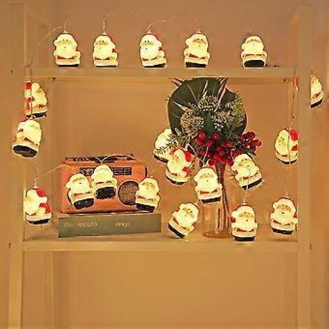 Kit de phares lumineux du Père Noël - Décoration de Noël pour seniors