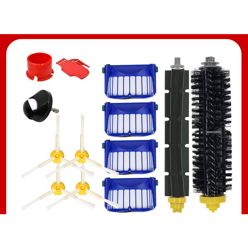 Kit de pièces de rechange pour iRobot Roomba 600 500 Series 694 692 690 680 660 665 651 650 614 Robot Aspirateur