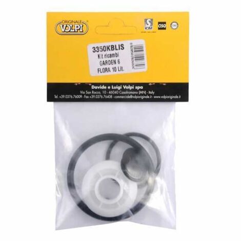 Kit de pièces de rechange pour pulvérisateur Uni 78/81, 11 pièces Volpi