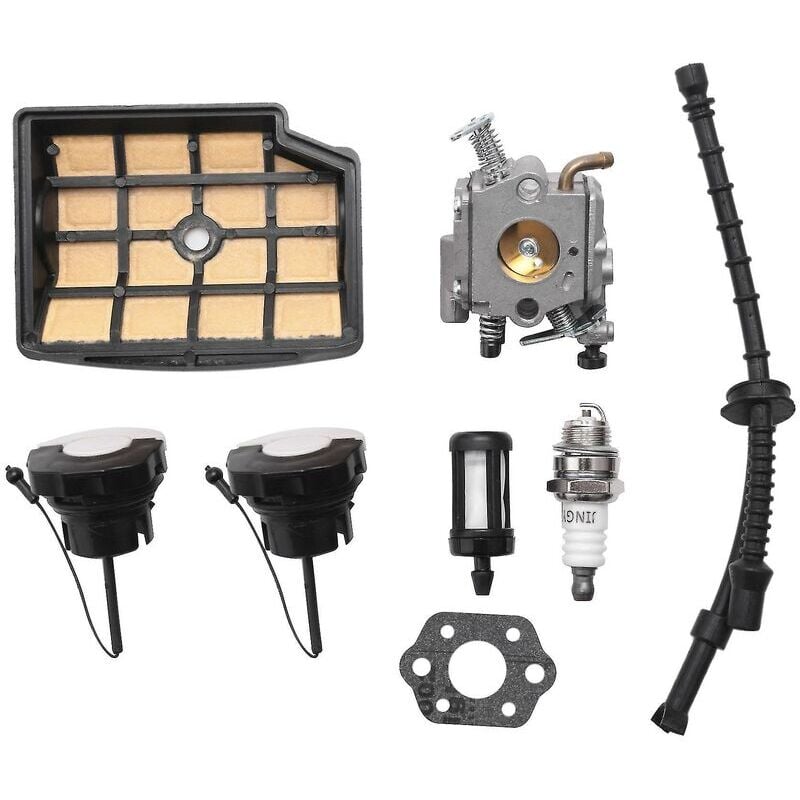SNQ - Kit de pièces de tronçonneuse pour carburateur Stihl Ms200 Ms200t