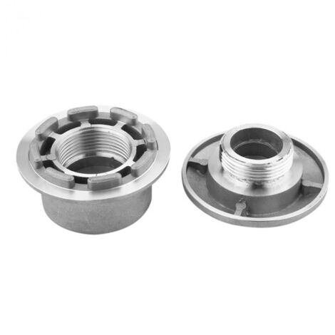 Kit de pièces détachées en aluminium pour outils de jardinage  Tranchée en aluminium pour coupe-bordures + Poteau en aluminium +  Pièces de réparation et de remplacement pour outils de jardin