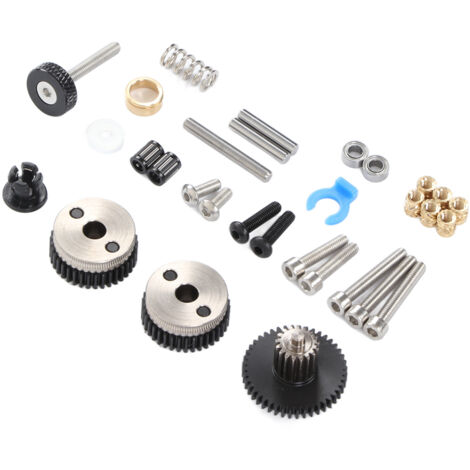 Kit de pièces détachées pour imprimante 3D : Bouchons, vis, ressorts, roulements, axe et roue d'entraînement HGT