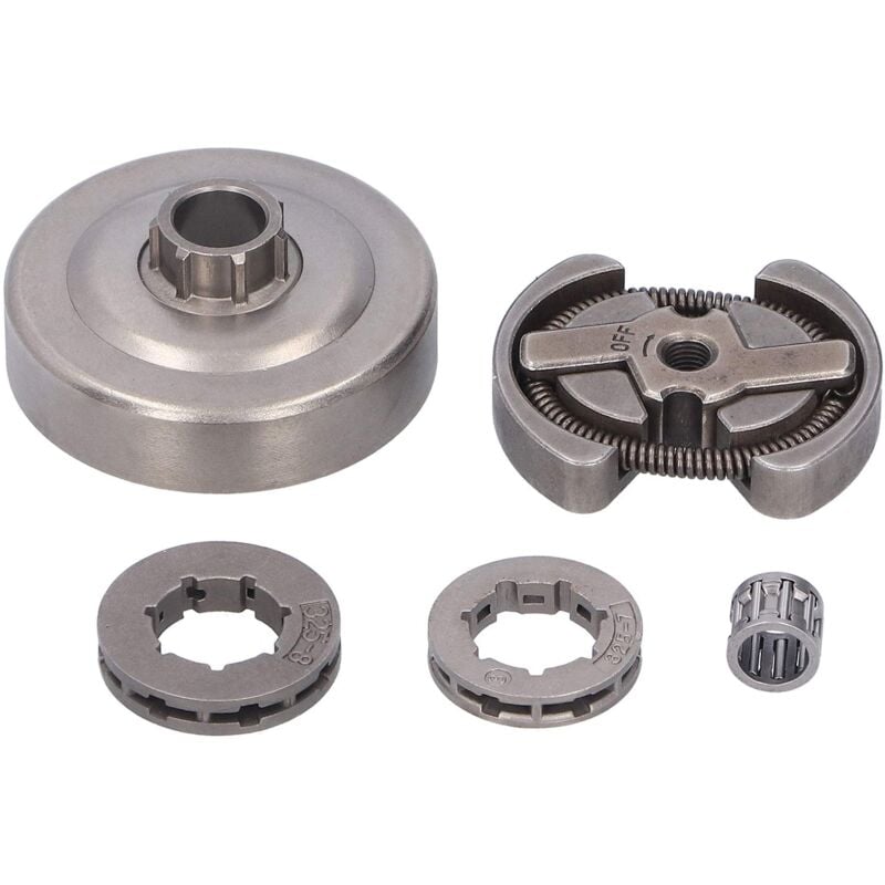 Jeffergarden Kit de pignon de jante d'embrayage pièces de trononneuse pour Husqvarna 235e 240e 235 240 137 142 36 41