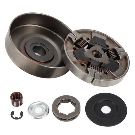 Kit de Pignon et Tambour de Frein 3/8-7 pour Tronçonneuse Modèles MS640 MS660 MS661 -KZQ