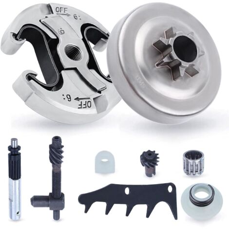 Kit de Pignon pour Husqvarna 445 445II 450 450II Tronçonneuse, 325 Pignon (7 Dents)