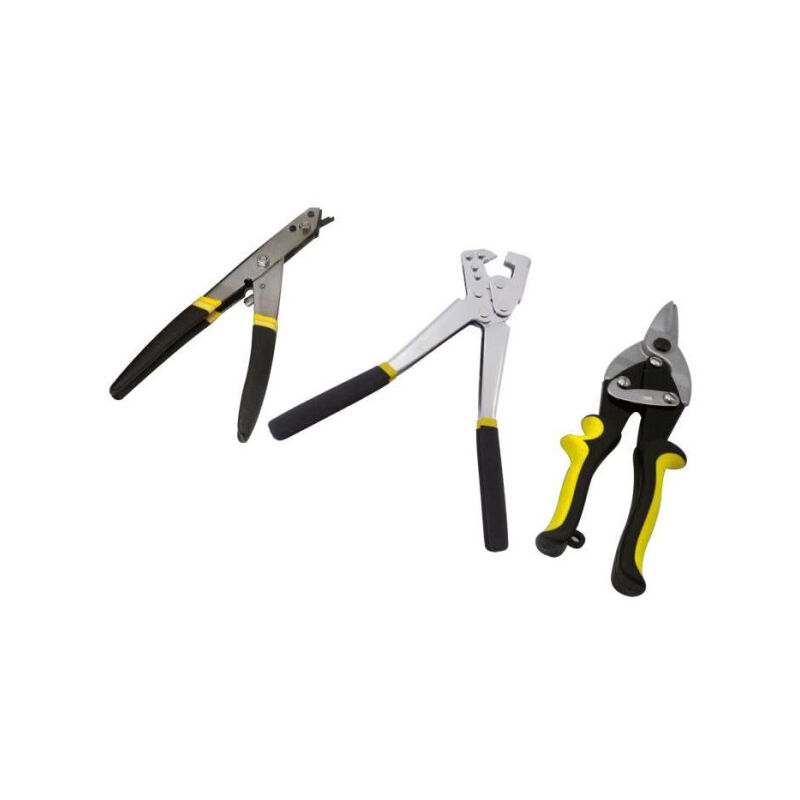 Kit de pince du plaquiste - FARTOOLS - cisaille - grignoteuse - sertisseuse