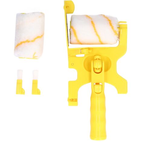 Kit de pinceaux à peinture multifonctionnels et pratiques, avec rouleaux à main, pour la maison, le bureau, les plafonds muraux
