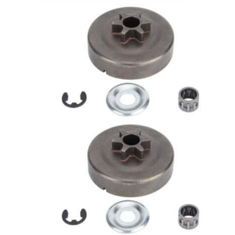 Kit de piñones para tambor de embrague (2 piñones) para STIHL 017 018 021 023 025 MS170 MS180 MS210 MS230 MS250 1123 640 2003
