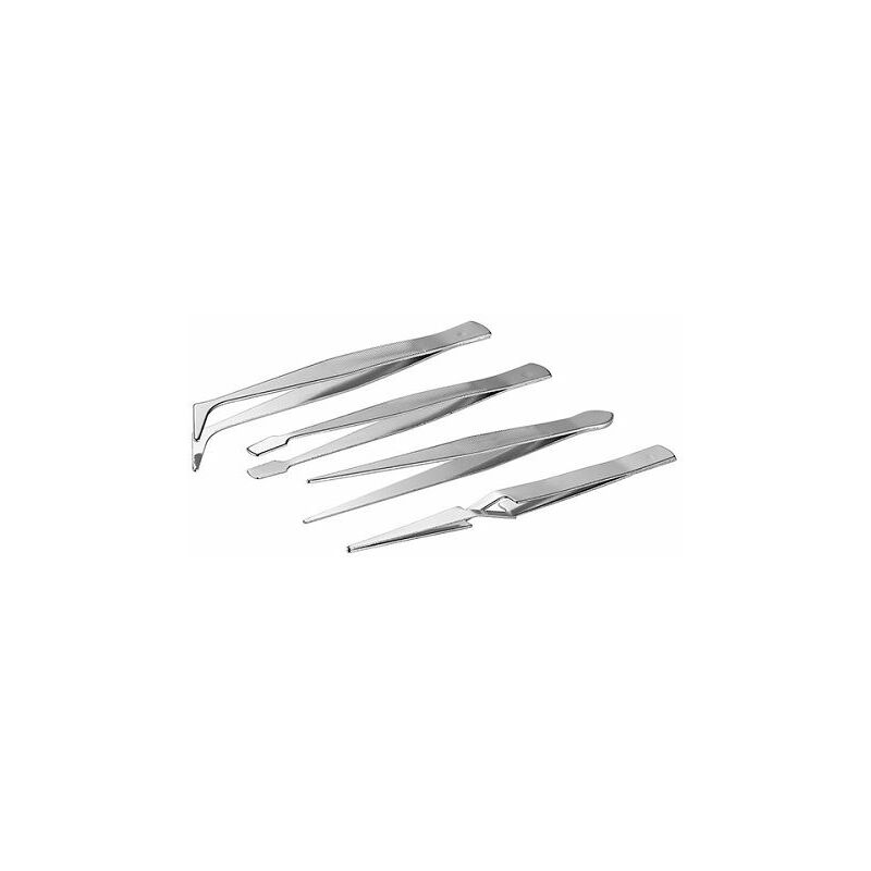 

Kit de pinzas de precision Gris