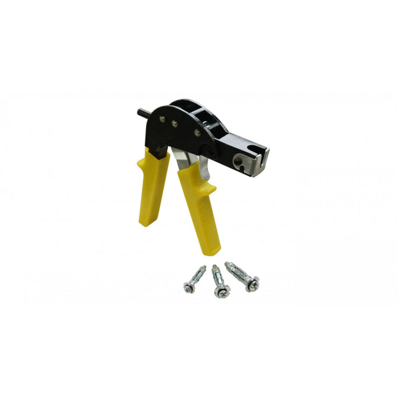 

Kit de pinzas para material hueco + 30 tacos y tornillos