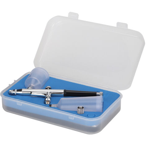 Kit de pistolet à peinture à double action et gravité 0.3mm pour décoration de gâteaux et travaux artistiques