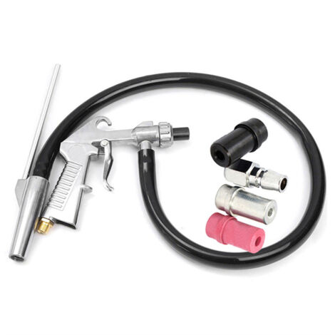 Kit de pistolet de sablage pneumatique portatif avec buse pour la prévention de la rouille.
