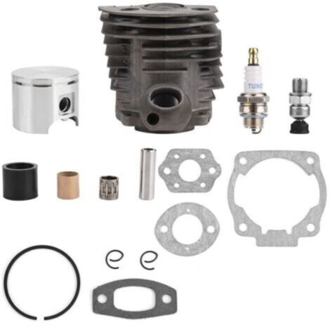 Kit de piston et cylindre pour Husqvarna 50/51/55 Rancher Nikasil, 46mm avec carburateur et joints