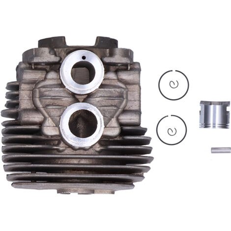 Kit de Piston et Cylindre pour Tronçonneuse Husqvarna 372XP 365 X‑Torq, Pièces de Rechange Chaîne Métal 50mm