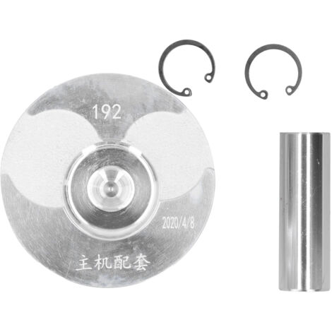 Kit de Piston pour Moteur Diesel 192F avec Bague, Circlips et Axe - Pièces de Rechange Moteur à Air Refroidi