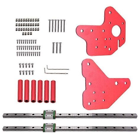 Kit de plaque arrière de guidage linéaire double axe Z pour imprimante 3D - CR10