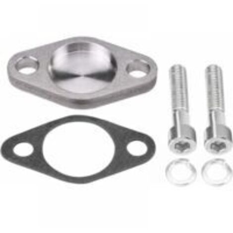 Kit de plaque d'obturation de vanne EGR en acier inoxydable avec joint pour E53, E38, E39, E46