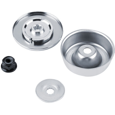 Kit de Plaque et Rondelle d'Adaptateur pour Lame de Taille-Bordures - Compatible 4126 642 7600