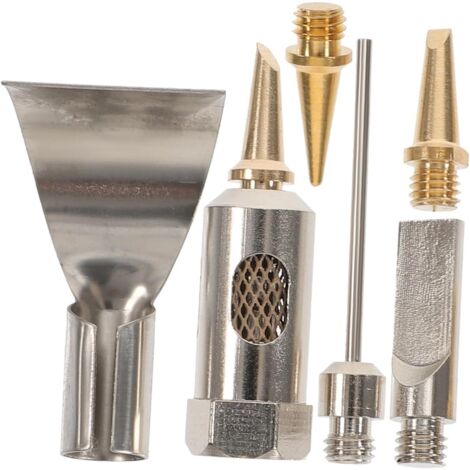 Kit de pointes de fer souder portable 6 pices mtalliques