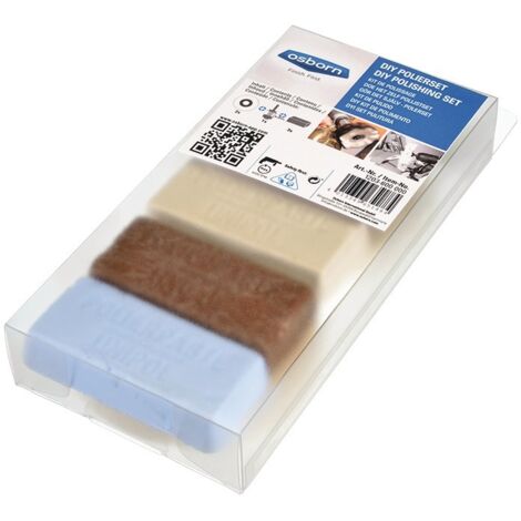 Kit de polissage 6 pièces D.85/80mm pour perceuse
