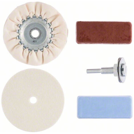 Kit de polissage Bosch pour les loisirs - 2609256555