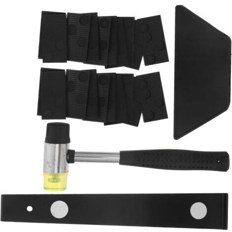 Kit De Pose De Sol Stratifié Barre De Traction Bloc De Serrage Maillet Entretoises Pour Installation De Plancher Outil Installation De Revêtement De Sol