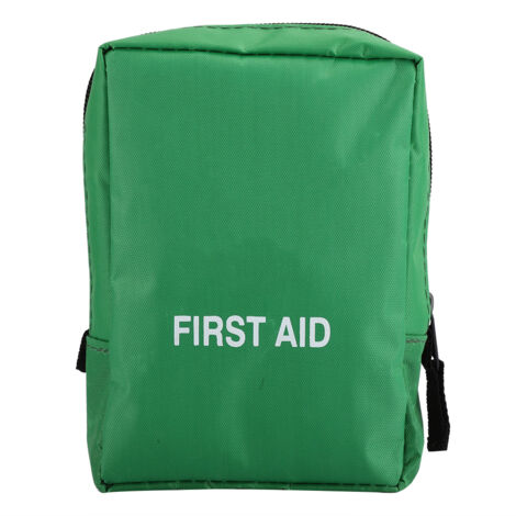 Kit de Premiers Secours d'Urgence pour Maison et Extérieur - Sac Vert de Survie et Traitement