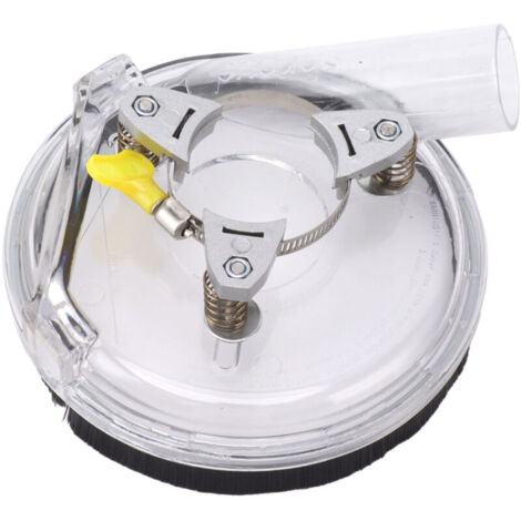 Kit de protection anti-poussière, couvercle de meulage à sec ABS Transparent pour meuleuses d'angle de 4 à 5 pouces, polisseuse humide