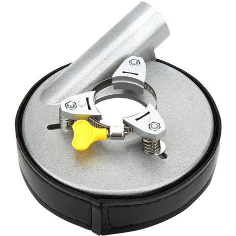 Kit de protection contre la poussière Couverture de meulage à sec Rectification de la surface Protège poussière pour meuleuse d'angle 5 pouces,Abrasifs