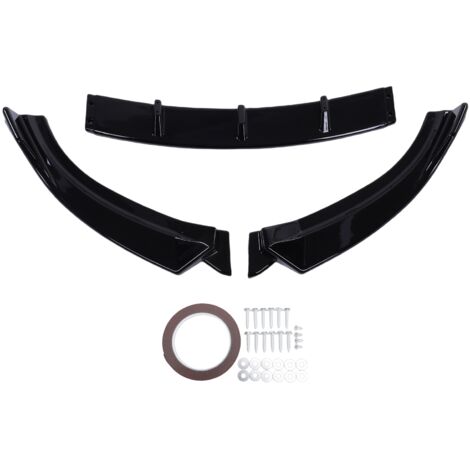 Kit de protection de diffuseur de séparateur de lèvre de pare-chocs avant de remplacement pour Mazda MX-5 Miata NC 2009 – 2015, noir brillant